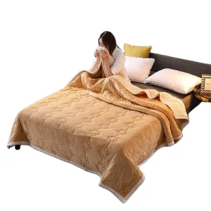 100% Polyester Warm Blankets for Winter Soft Throw Blanket