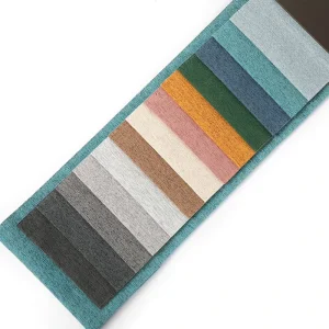 100% Polyester Warp Knitted Microfiber Sofa Fabric Breathable Plain Dyed for Furniture Upholstery