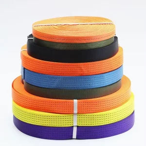 100% Polyester Webbing 50mm Wide 70g 100m Roll for Slings