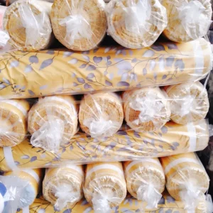 100% Polyester Woven Lightweight Printed Fabric Customized 85gsm 220cm Plain Fabrics in Roll Bedsheets Fabrics