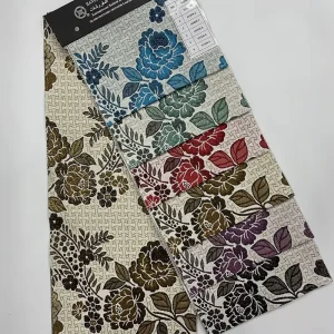 100% Polyester Yarn Dyed Jacquard Sofa Upholstery Fabric Decorative Fabric for Furniture