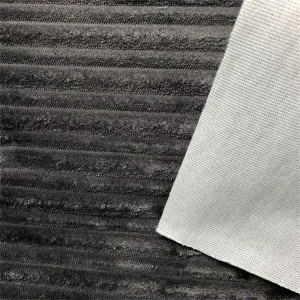 100% Polyester Yarn Knit Strip Fabric Upholstery Fabrics for Sofas and Furniture for Home Textile