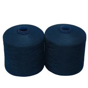 100% Polyester Yarn bright Raw White Knitting Weaving 40 2 For Textile Industry