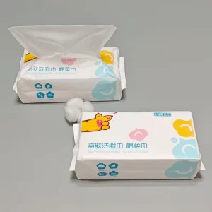 100% Pure Cotton Extra Soft Absorbent Disposable Face Towel for Spa Salon