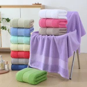 100% Pure Cotton Oversized Bath Sheet Extra Thick Highly Absorbent Quick Dry Soft Bath Towel for Adult Home Hotel Spa Bathroom