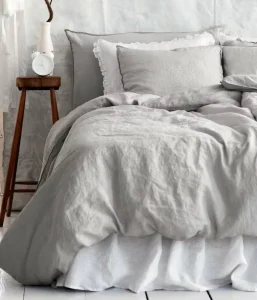 100% Pure French Linen Duvet Cover Set