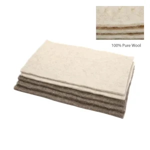 100% Pure Wool Needle Felt PE Coated Shrink-Resistant Water Resistant for High-End Jewelry Box Liners Gift Packaging