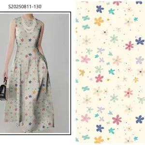 100% Rayon Viscose Digital Print Pipa Dance Fabric for Women