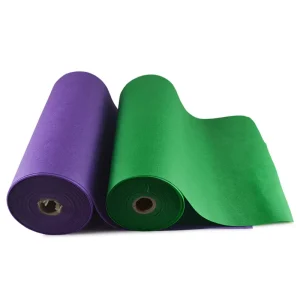 100% Recycled PET RPET Spunbonded Nonwoven Fabric GRS Certified Anti Bacteria Anti Odor Heavyweight for Home Textiles
