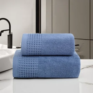 100% Ring Spun Cotton Face Hand Bath Sheet Custom Logo Water Absorbent Towels for Bathroom Soft Feel Extra Large Bath Towel