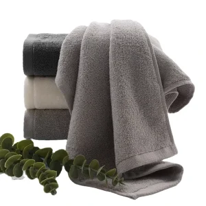 100% Ring Spun Organic Extra Large Cotton Bath Washcloth Super Soft Knitted Hotel Quality Highly Absorbent Quick Dry