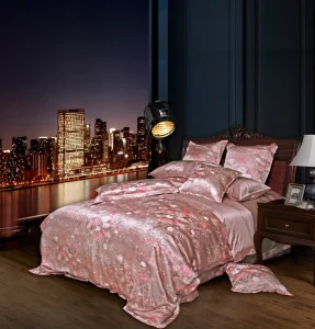 100% Silk 4Pcs Soft Bedding Set Four Pieces in a Set Pure Silk Bedding Set Customised