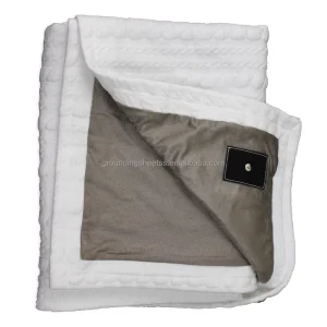 100% Silver Fiber RFID Shielding Blanket Anti-Radiation Woven Summer Blanket