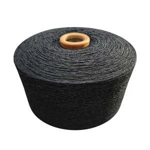 100% Spun Polyester Dyed Yarn 20s 16s 12s 10s 6s Black Red Blue Green Colors for Clothing Fabric Knitting Manufacturer in China