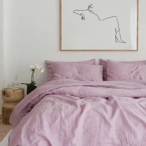 100% Stone Washed Linens Covers Quilt Covers Duvet Covers Set