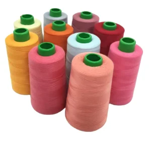 100% Water Resistant Polyester Dyed Spun Yarn Premium Sewing Threads for Sewing and Crafting