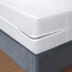 100% Waterproof Bed Cover Vinyl Free Hypoallergenic Premium Mattress Protector Zippered Mattress Encasement