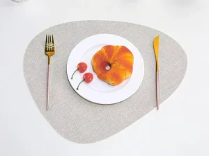100% Waterproof Oil Proof Nordic Linen Weave Placemat
