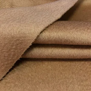 100% Wool Double-faced Water Ripple Fabric Woven for Winter Overcoat