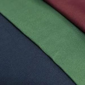 100% Woolen Yarn Woven Dyed Uniform Twill Fabric Moisture Wicking Eco Friendly Breathable for Girls Boys Men Women Shirts