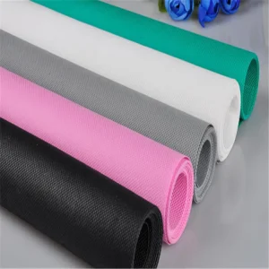 100% pp Nonwoven Colorful Spunbonded Polypropylene Non Woven Fabrics
