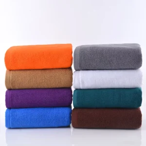 100%cotton Bath Towel Spa Hotel Towel Sets Large Size Bath Sheet Plain Colour Face Towels