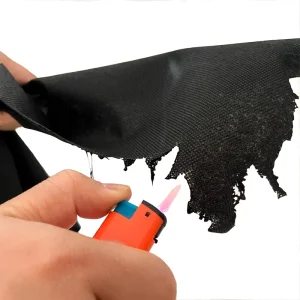 100g 200g Weight SSS Process PET PE Flame Retardant Spunbond Non Woven Fabric for Sofa Backing and Furniture Upholstery