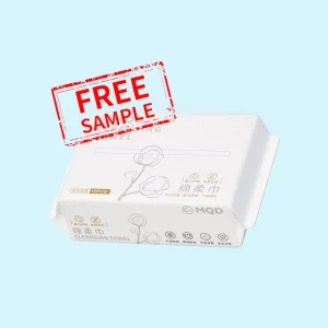 10PCS Free Sample OEM ODM Wet Tissue Hand Cleansing Wipes Reusable Soft Cotton Tissue High Quality