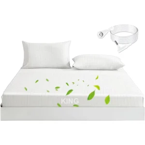 10%Silver+90%cotton Grounding Bed Sheets for Earthing king queen Size Grounding Blanket mat