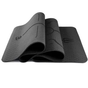 10mm TPE Yoga Mat Single Color Non-slip Odorless Non-toxic Eco-friendly Exercise Fitness Mat