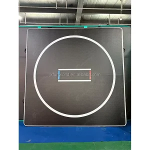 10x10ft Inflatable Wrestling Mat Jiu Jitsu Training Mats Gymnastic Crash Mat for Training
