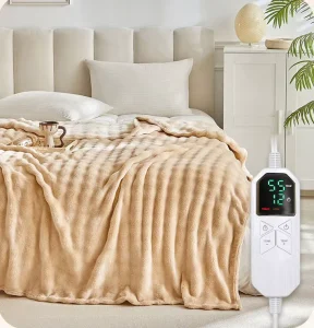 110 220V Autumn Winter Flannel Sherpa Quilted Electric Blanket Home 9 Level Temperature Control Washable