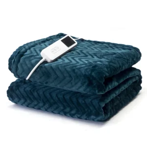 110V/220V Thicker Heater Timing Function Double Side Extra Soft Heated Throw Electric Blanket for Winter