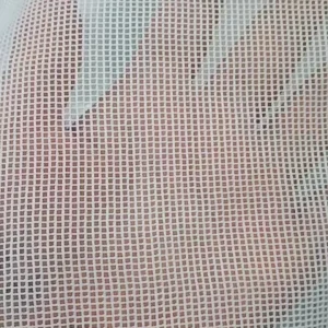 118g Combed Warp Knit Yarn Plain Dyed Non Elastic Lightweight Breathable Mesh Fabric Embroidered Base Lining Home Girls Boys