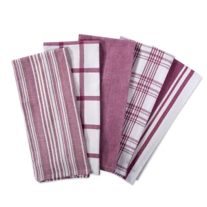 12-Pack Cotton Quick-Dry Hypoallergenic Kitchen Towels Commercial Grade Cleaning Cloths
