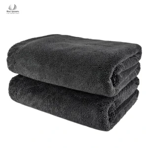1200 1400 1800 Gsm Microfiber Car Drying Towel 1400 Gsm Car Towel Quick Drying No Water Spots Car Towel Cleaning