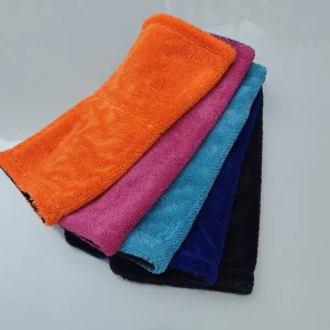 1200GSM Edgeless Twisted Loop Super Absorbent Microfiber Car Wash Towel 24×36 Inch Lintless Scratchless Professional Grade