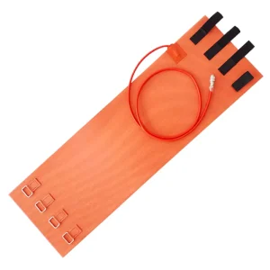 1200W Silicone Rubber Heating Blanket with Controller for Metal Bucket Guitar Side Bending Drum Heater 96cmx15cm Heating Pad