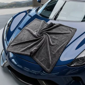 1200gsm High Density Quick Dry CE Standard No Water Spots Car Paint Dry Nano Weave Car Drying Towel