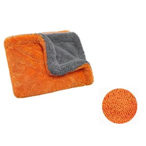 1200gsm Twist Loop Microfiber Towels Cars Scratch Free Streak Free Glass Body Cleaning Cloth