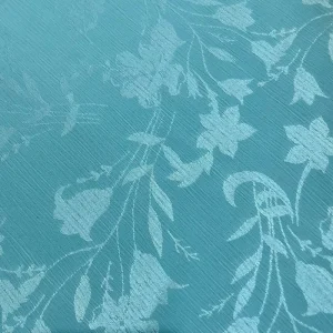 1203 Woven Polyester Crepe Jacquard Fabric With 3D Texture Pattern