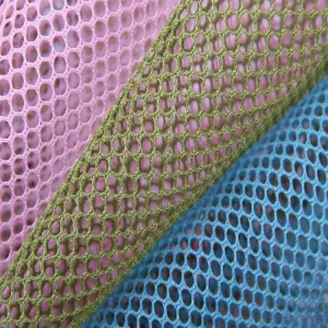 120GSM 4mm Hexagonal Hole Mesh Fabric Polyester Mesh Cloth