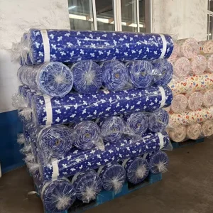 120gsm Disperse Printed Bedsheet Fabric 100% Polyester Microfiber Brushed Fabric Home Textile Fabric