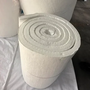 1260°C Customizable Ceramic Fiber Insulation Blanket Refractory Wool Roll for Oven and Boiler Lining