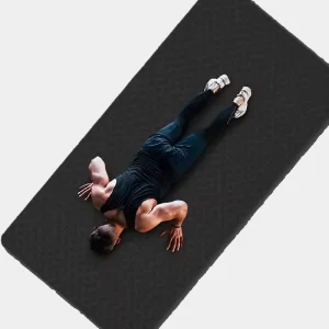 12mm 2 Meter Professional Fitness Exercise Custom Logo Home Gym Men’s Anti Slip Extra Thick Wide Long TPE Yoga Mat