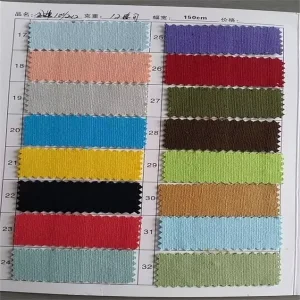 12oz Woven Technics Plain Dyed Waterproof Canvas Fabric for Tent