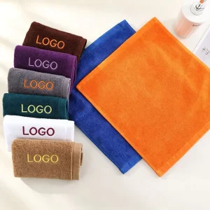 12×12 Inch Cotton Small Square Towels 30x30cm Soft Hand Towels for Beauty Salon Nail Spa Pilates Yoga Gym Hair Salon Cleaning