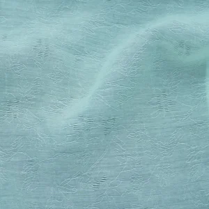 1302 Woven Polyester Organza Jacquard Fabric With 3D Texture Pattern