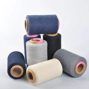 14 1 16 1 20 1 Recycled Polyester Cotton Yarn Colorful Cotton Yarn Price Dyed Pattern Knitting Weaving