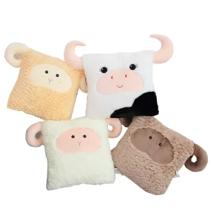 14” Plush Throw Pillow Decoration Soft Plush Toy Animal Throw Pillows for Home Decor Cushion